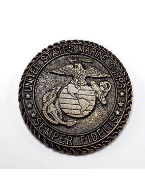 Weapons & Field Training Battalion MCRD PISC Challenge Coin USMC Semper Fidelis